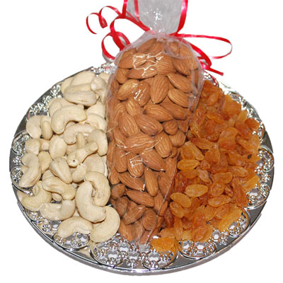"Dryfruit Thali - RD2100 - Click here to View more details about this Product
